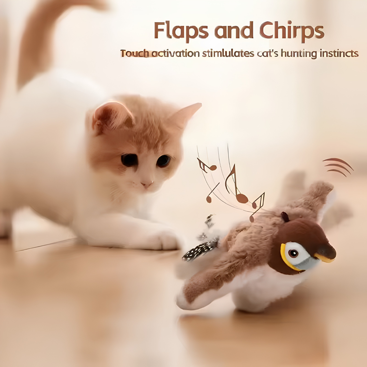 Flappy Bird Cat Toy